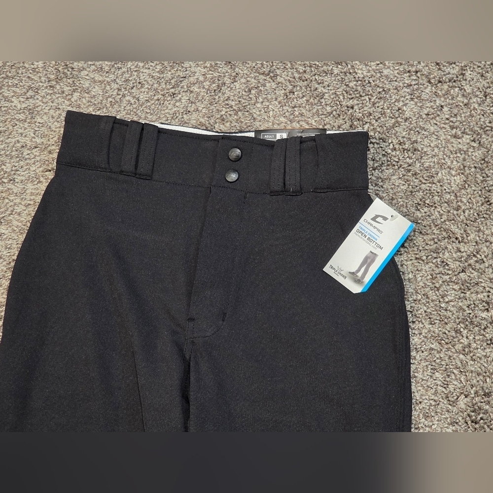 CHAMPRO Men's Triple Crown Open Bottom Baseball Pants Size Small NWT - Picture 2 of 9